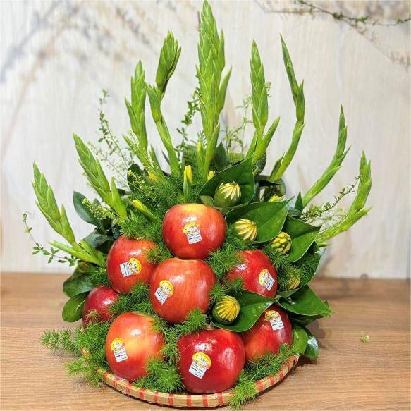 mâm trái cây đi lễ
