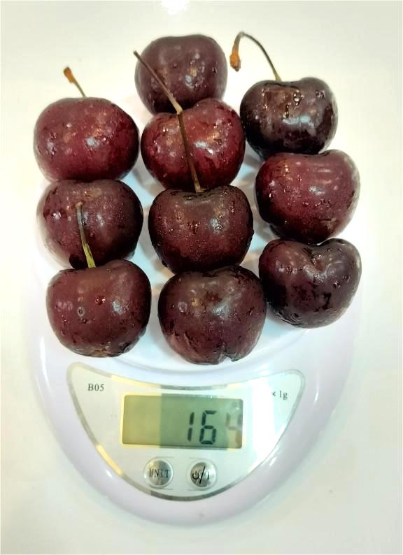 Cherry Mỹ 1kg có bao nhiêu quả