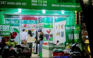 Cửa hàng bán trái cây nhập khẩu