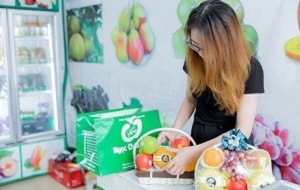giỏ trái cây thắp hương, đi lễ bán tại Hà Nội