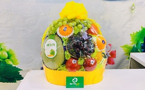 Mua giỏ hoa quả biếu tết tại Ngọc Châu fruits