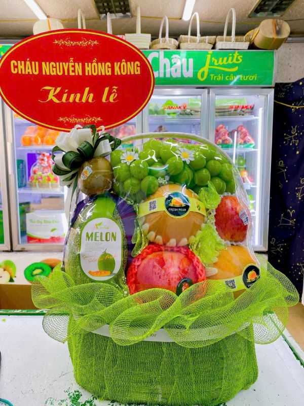 Trái cây giỏ quà