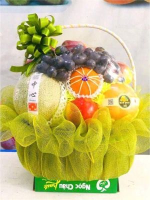 Mẫu giỏ trái cây đẹp