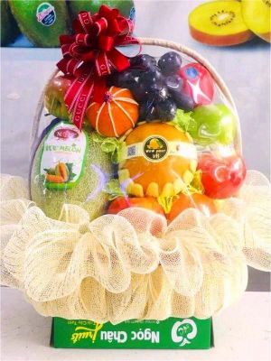 Mẫu giỏ trái cây đẹp