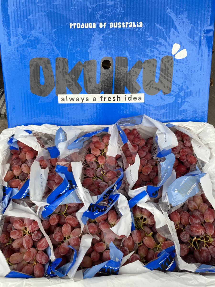 Nho đỏ Crimson Okuku Úc