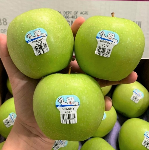 Táo xanh Granny Smith nhập khẩu từ Mỹ